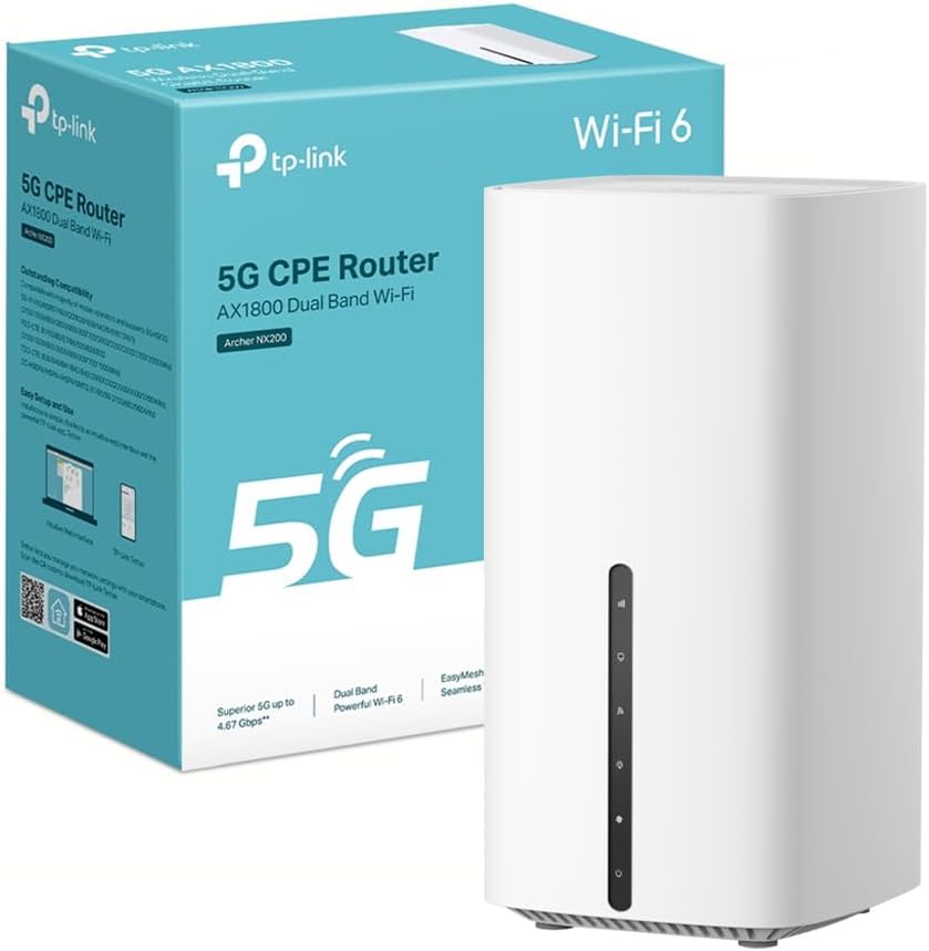 TP-Link Archer NX200 Router 5G Wi-Fi 6 AX1800 Mbps con SIM in offerta a 207,84€ (-37%) — offerta al miglior prezzo