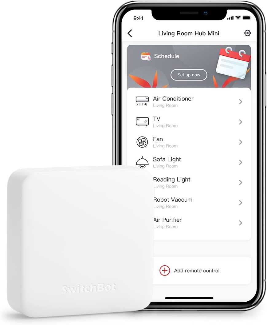 SwitchBot Hub Mini Smart Remote – Dispositivo IR in offerta a 23,99€ (-31%) — offerta al miglior prezzo