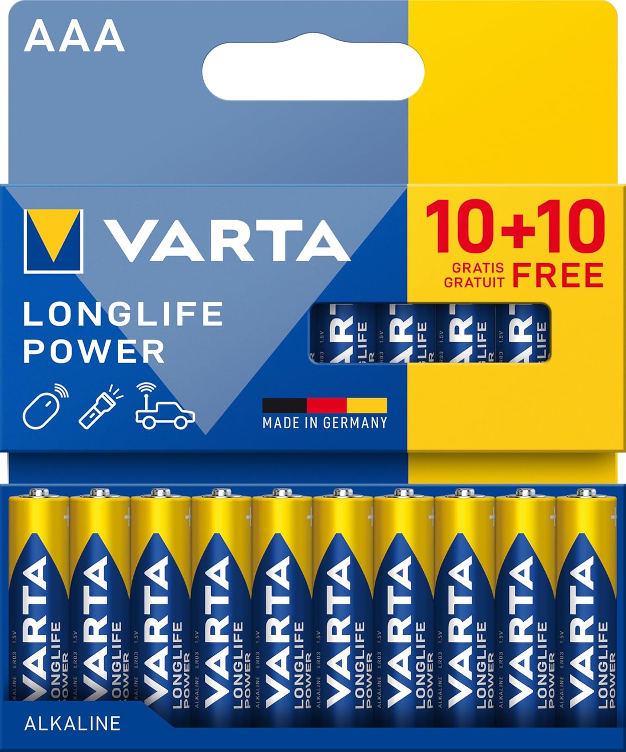 VARTA Pile AAA in offerta a 5,80€ (-42%) — offerta al miglior prezzo