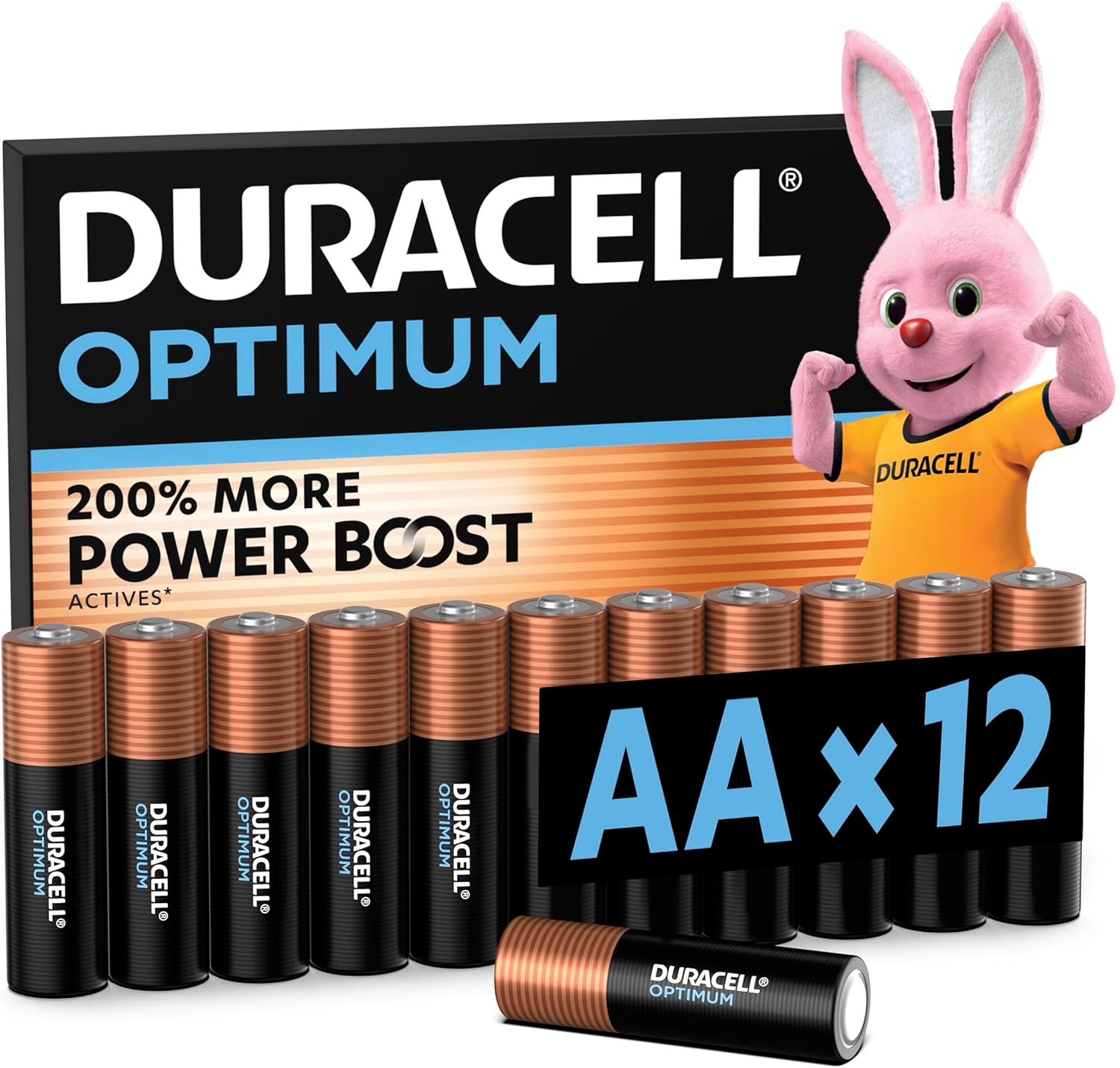 DURACELL Optimum AA Batterie (Confezione da 12​) – Batterie Alcaline in offerta a 10,99€ (-31%) — offerta al miglior prezzo